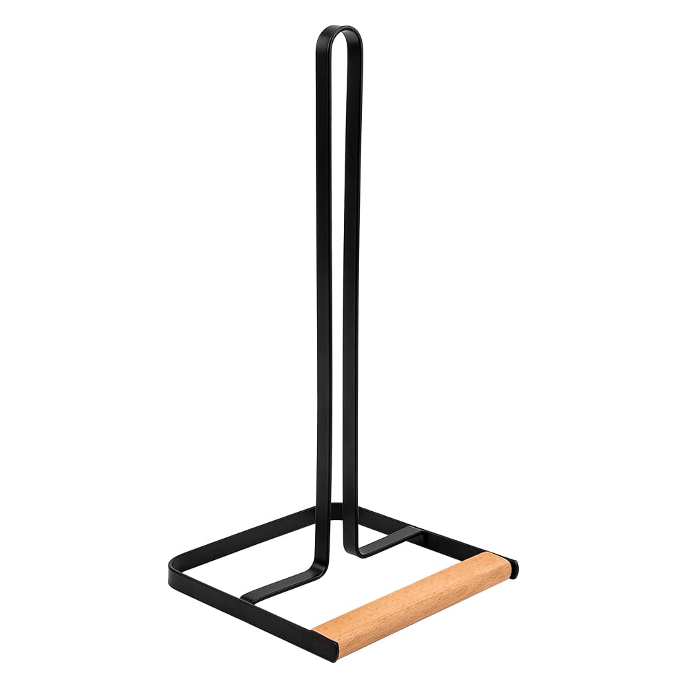 Изображение товара Держатель бумажных полотенец lemax черный матовый LB-2 для рейлинга