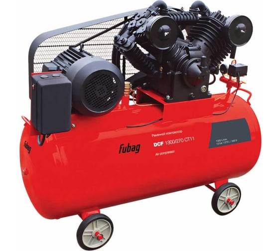 Изображение товара Двухступенчатый компрессор FUBAG DCF-1300/270 CT11