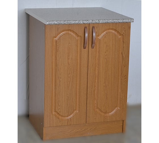 Изображение товара Рабочий стол SANTREK ширина 60 см дуб-рустик фасад МДФ столешница цвет гранит 53684