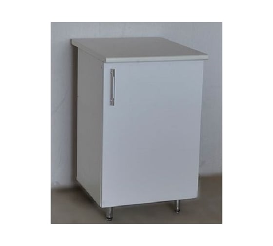 Изображение товара Рабочий стол SANTREK ширина 50 см Турин 1 дверь фасад МДФ, столешница цвет сахара 64265