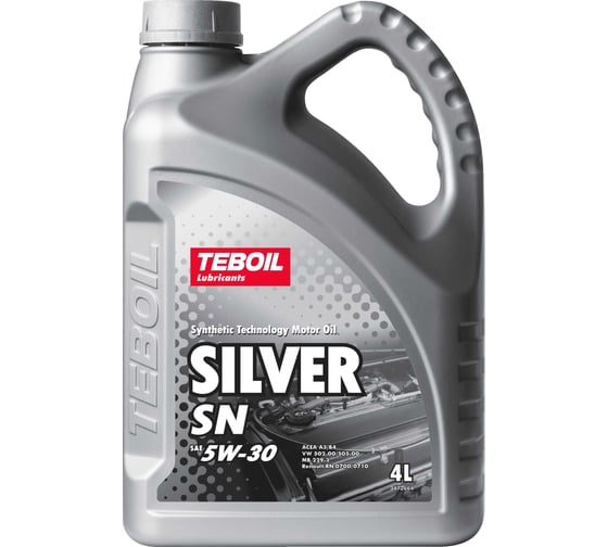 Изображение товара Моторное масло TEBOIL Silver SN, 5w-30, 4 л 3453917