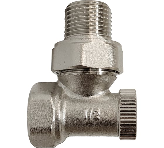 Изображение товара Запорный радиаторный клапан Unipak arrowhead element угловой, ду15 215122