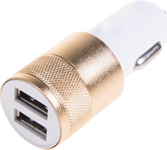 Изображение товара Автомобильное зарядное устройство REXANT 2хusb (азу) 1 000+2 100ma 18-1199