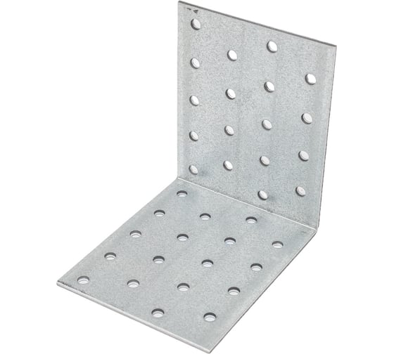 Изображение товара Перфорированный уголок ALBERTS цинк, 100x100x80x2,5 мм 332068