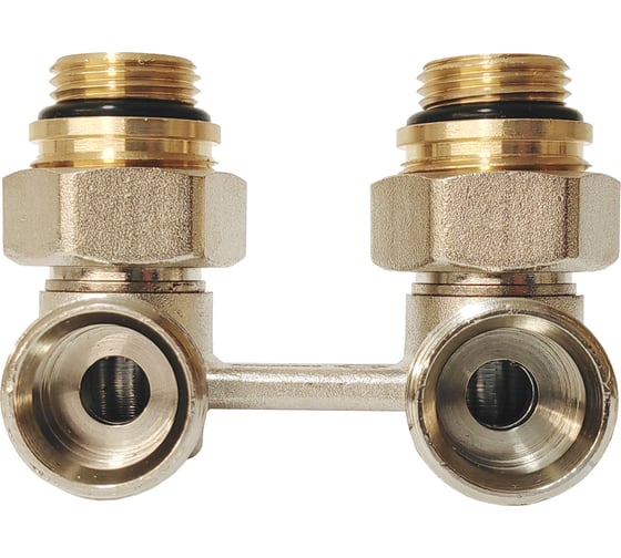 Изображение товара Узел подключения радиатора Unipak h-образный arrowhead element, угловой, 3/4"- 1/2" 216132