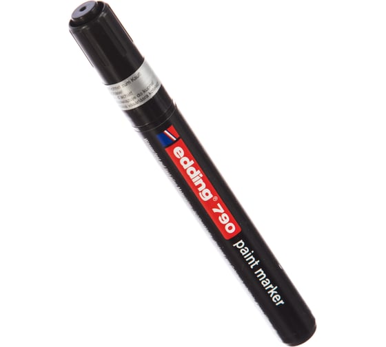 Изображение товара Лаковый маркер, черный, круглый наконечник 2-3мм Edding E-790-1