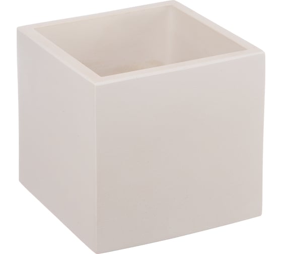 Изображение товара Кашпо Вещицы квадро, 1.3 л, слоновая кость Kras13