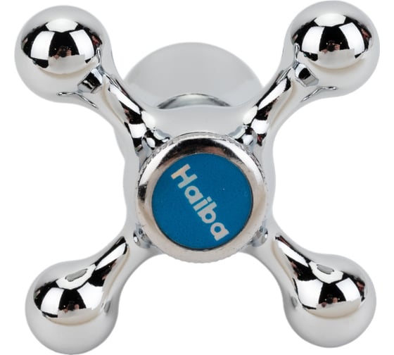 Изображение товара Кран-букса Haiba 1/2 кер., с мет.мах. крест hb0008 539110