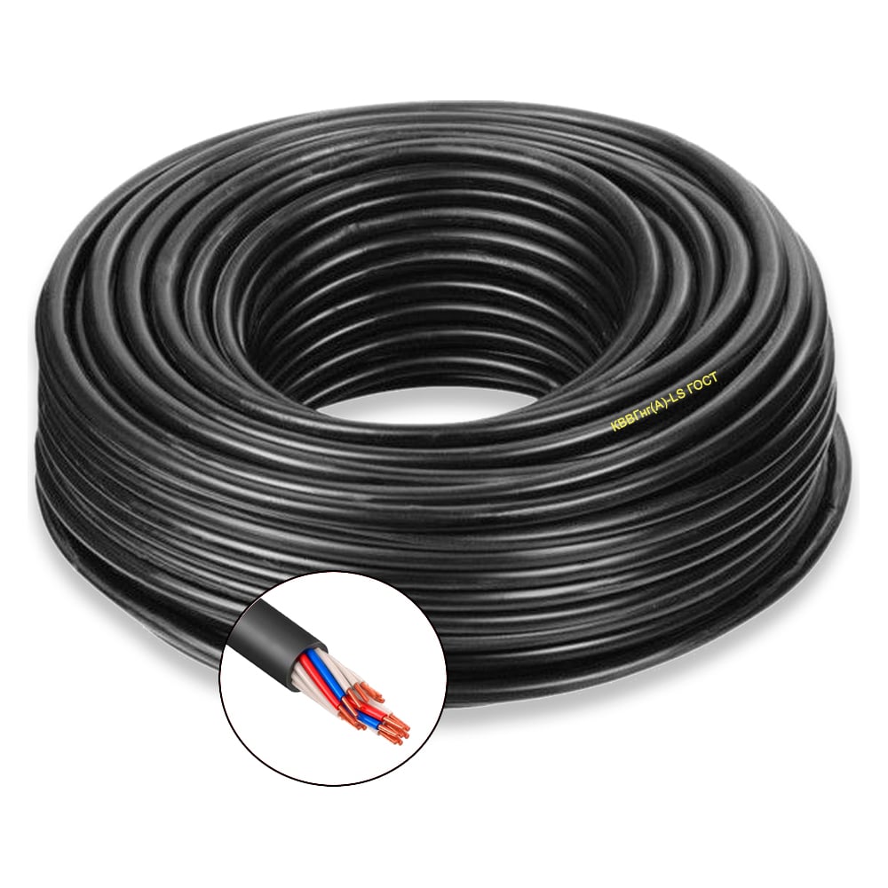 Изображение товара Контрольный кабель ПРОВОДНИК кввгнг(a)-ls 19x2.5 мм2, 30м OZ1692L30