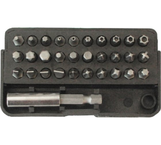 Изображение товара FIT IT Набор бит 31 шт. CrV + адаптер с защелкой 57854