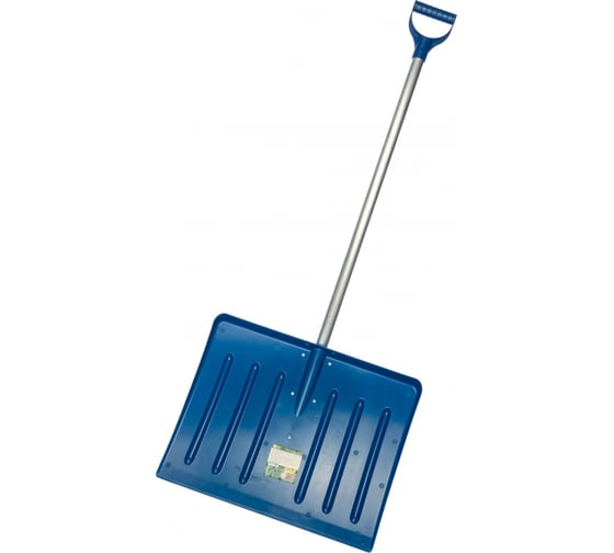 Изображение товара Лопата для уборки снега FIT Профи поликарбонатная с черенком большая 68119