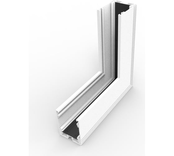 Изображение товара Угловой коннектор DesignLed для накладного трека настенно-потолочный белый pcb серебро SY-601902-CN-WH