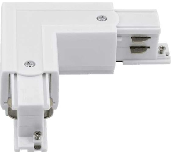 Изображение товара Коннектор для трековых систем DesignLed правый, белый CN-3F-L-R-WH