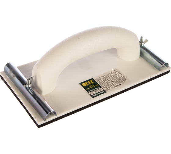 Изображение товара Терка для нажд.бумаги FIT IT пластик. с мет. прижимом 230 х 120 мм 39745