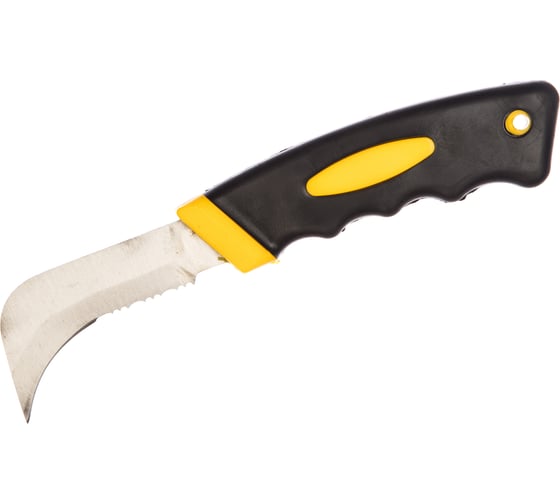 Изображение товара Нож для напольных покрытий FIT IT нерж.сталь, прорезиненная ручка 10630