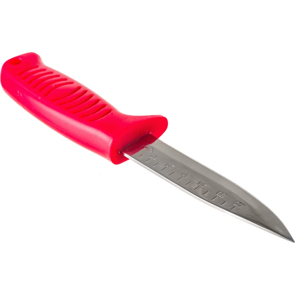 Строительный нож FIT нож кавказский разделочный финский с чехлом сталь aus 8 рукоять эластрон 11 5 см