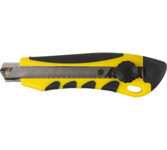 Изображение товара Технический нож FIT IT 18 мм усиленный, вращ.прижим 10253