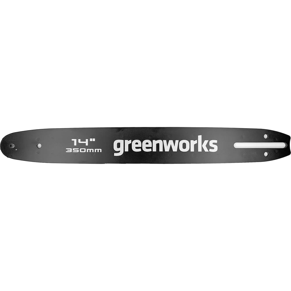 Изображение товара Шина для пилы GreenWorks 2929007 35 см с шагом 3/8 дюйм