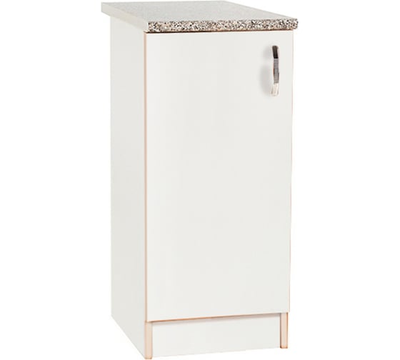 Изображение товара Рабочий стол SANTREK ширина 40 см цвет белый стол гранит ЛДСП 42393