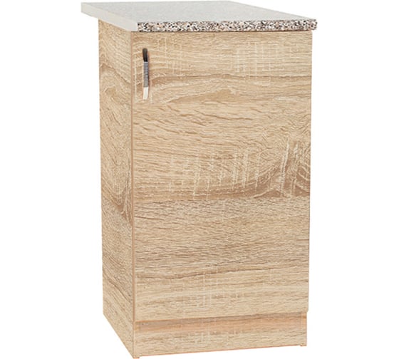 Изображение товара Рабочий стол SANTREK ширина 40 см цвет дуб сонома стол гранит ЛДСП 303305