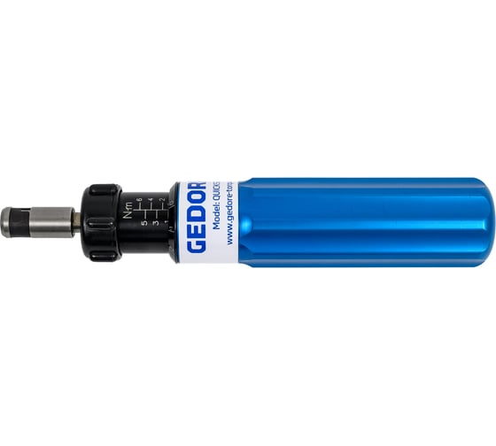 Изображение товара Динамометрическая отвертка GEDORE тип S 1/4" 1-6 Нм 7718130