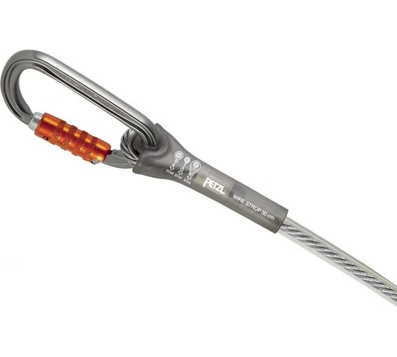 Изображение товара Анкерный строп из гальванизированной стали Petzl WIRE STROP, 50 см G200AA00