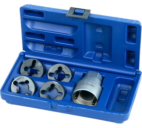 Изображение товара Набор для восстановления резьбы на колёсных шпильках DAF / IVECO / MAN / RENAULT / VOLVO / MERCEDES, кейс, 5шт МАСТАК 352-00001C