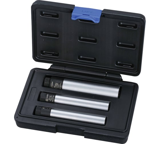 Изображение товара Набор свечных двенадцатигранных головок c фиксированным усилием затяжки 14, 16, 21 мм, кейс, 3шт МАСТАК 103-12003C