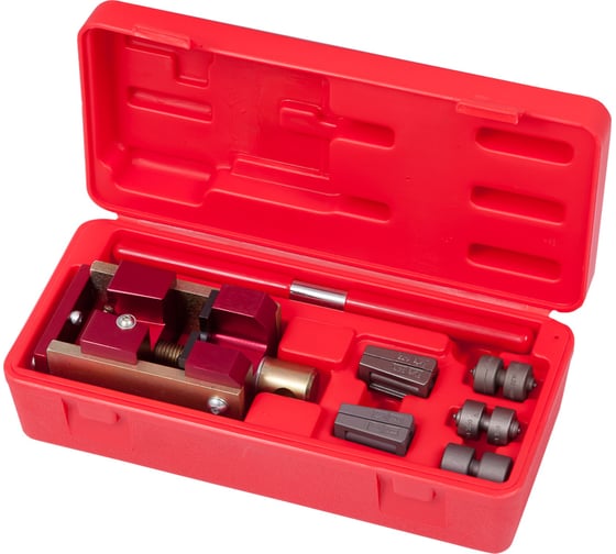 Изображение товара Приспособление для развальцовки тормозных трубок 4.75 и 6мм, кейс, 7шт МАСТАК 102-10046C