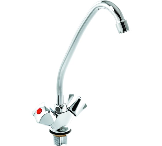 Изображение товара Смеситель для кухни SANTREK AQUA-230 "NOSTALGIE" 1/2 м/к на гайке Квадро SL504 123494