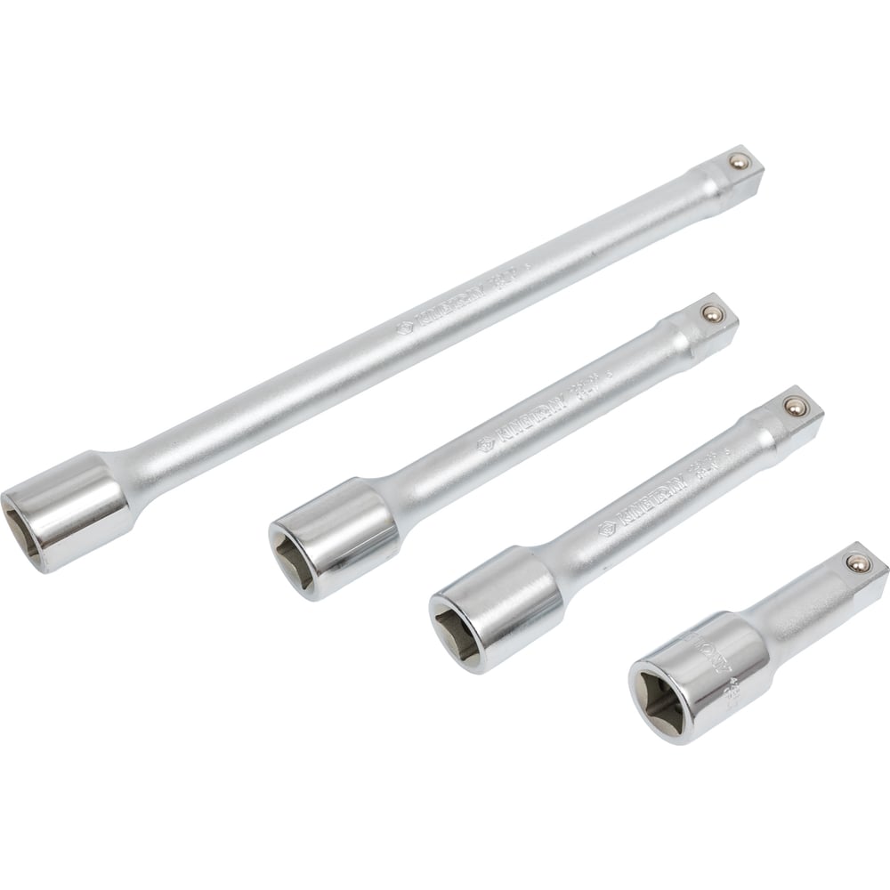 Изображение товара Набор удлинителей KING TONY 4104PR 1/2 дюйма, 4 шт, длина 75-250 мм