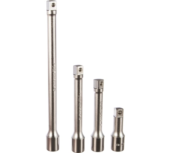 Изображение товара Набор удлинителей 1/2", 75, 125, 150, 250мм, 4шт KING TONY 4104PR