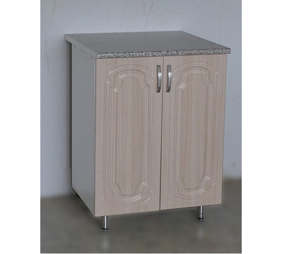 Изображение товара Рабочий стол SANTREK ширина 80 см дуб светлый глянец фасад МДФ столешница цвет гранит 53700