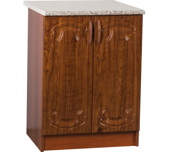 Изображение товара Рабочий стол SANTREK ширина 60 см кедр глянец фасад МДФ столешница цвет гранит 27394