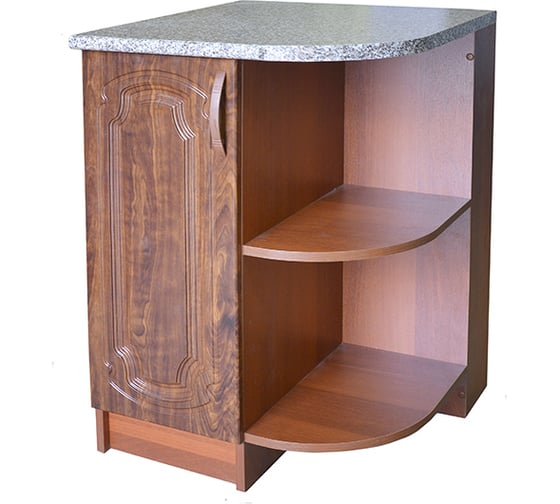 Изображение товара Торцевой стол SANTREK кедр глянец правый фасад МДФ 600x550 мм 59109