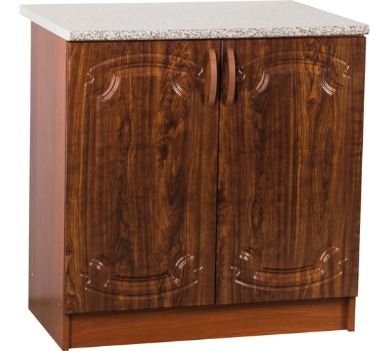 Изображение товара Рабочий стол SANTREK ширина 80 см кедр глянец фасад МДФ столешница цвет гранит 27393