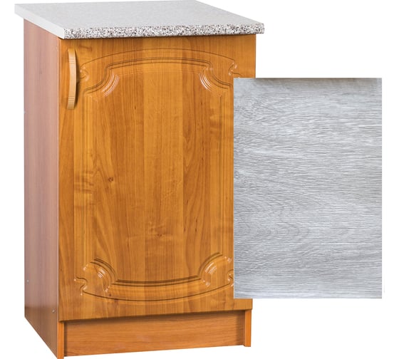 Изображение товара Рабочий стол SANTREK ширина 40 см берёза 1 дверь фасад МДФ, столешница цвет сахара 64294