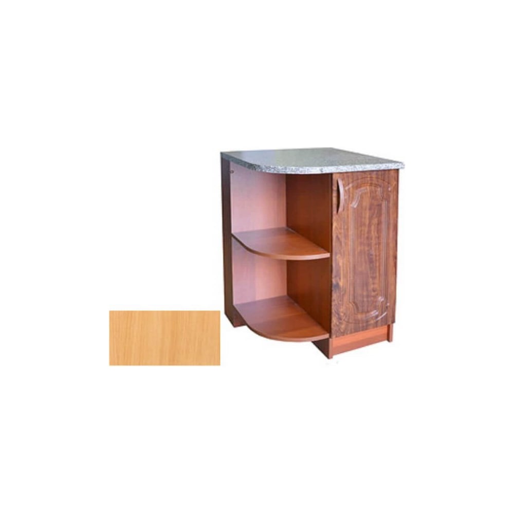 Изображение товара Торцевой стол SANTREK дуб светлый глянец 600x550 мм