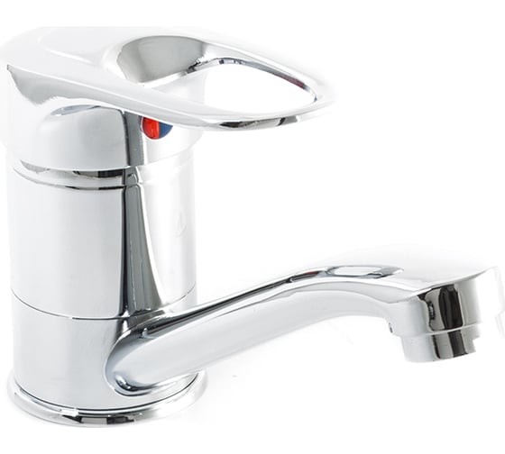 Изображение товара Смеситель для кухни SANTREK AQUA-635 "MODERN" d-40 SB13 короткий нос (на гайке) 276688