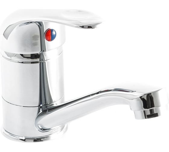 Изображение товара Смеситель для кухни SANTREK AQUA-635 "MODERN" d-40 SB75 короткий нос (на гайке) 276691