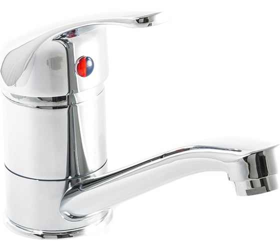 Изображение товара Смеситель для кухни SANTREK AQUA-635 "MODERN" d-40 SB58/SB57 короткий нос (на гайке) 276690