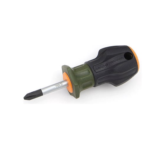 Изображение товара Отвертка Дело Техники c трехкомпонентной рукояткой крестовая РН1×38мм 722012