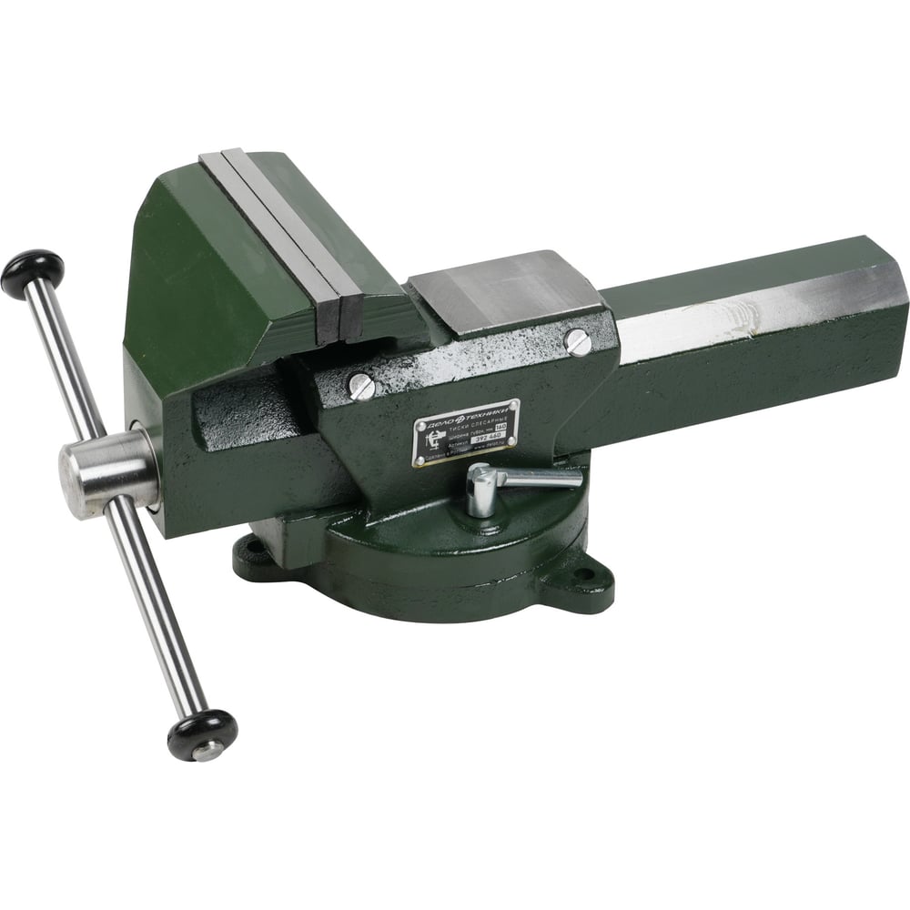 Изображение товара Профессиональные слесарные поворотные тиски Дело Техники ТСМ-160