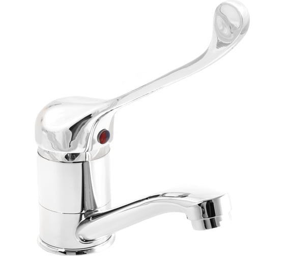 Изображение товара Смеситель для кухни SANTREK AQUA-635 "MODERN" d-40 SB35 короткий нос (на гайке) Хирургич 277228