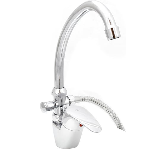 Изображение товара Смеситель для кухни SANTREK AQUA-745 "STANDART" d-35 SB90 со встроенным переключателем 276763