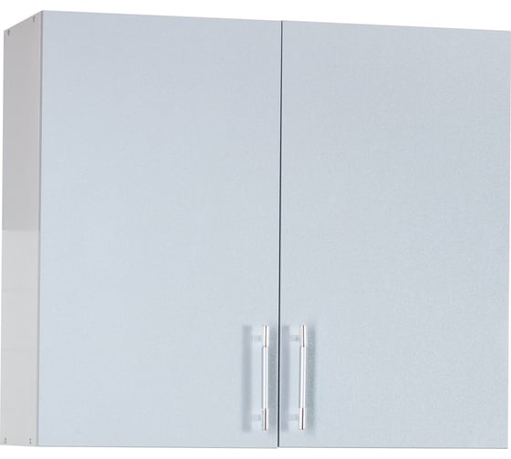 Изображение товара Шкаф для посуды SANTREK ширина 80 см серебристый металлик фасад МДФ 47981