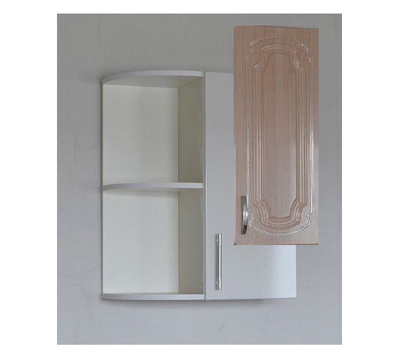 Изображение товара Торцевой шкаф SANTREK дуб светлый глянец фасад МДФ 300x550 мм 106422