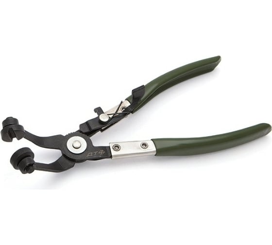 Изображение товара Клещи для самозажимных хомутов с загнутыми губками Дело Техники 45 гр 821003