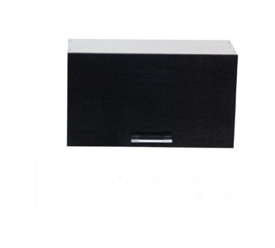Изображение товара Шкаф-хлебница SANTREK ширина 60 см черный металлик фасад МДФ 56703