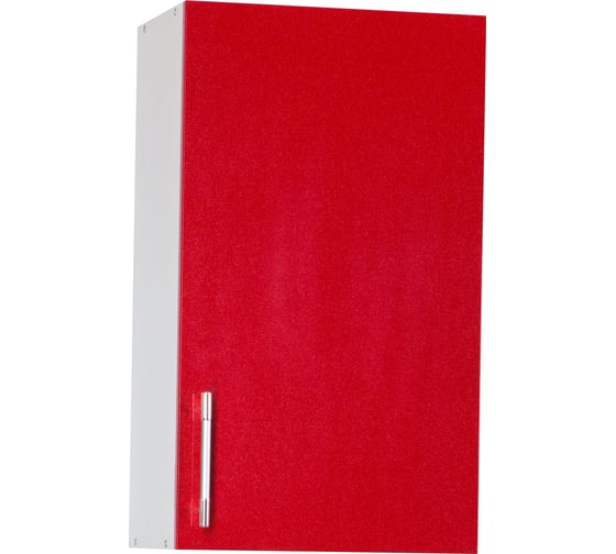 Изображение товара Шкаф для посуды SANTREK ширина 40 см красный металлик фасад МДФ 47975